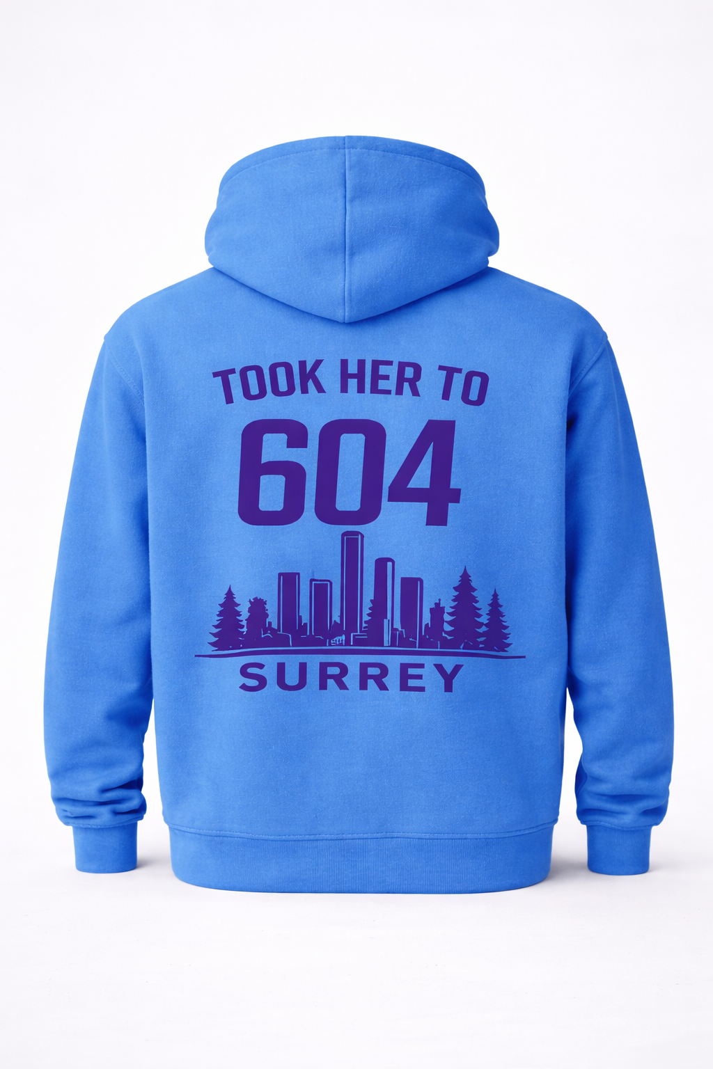 SURREY 604 HOODIE - BLUE