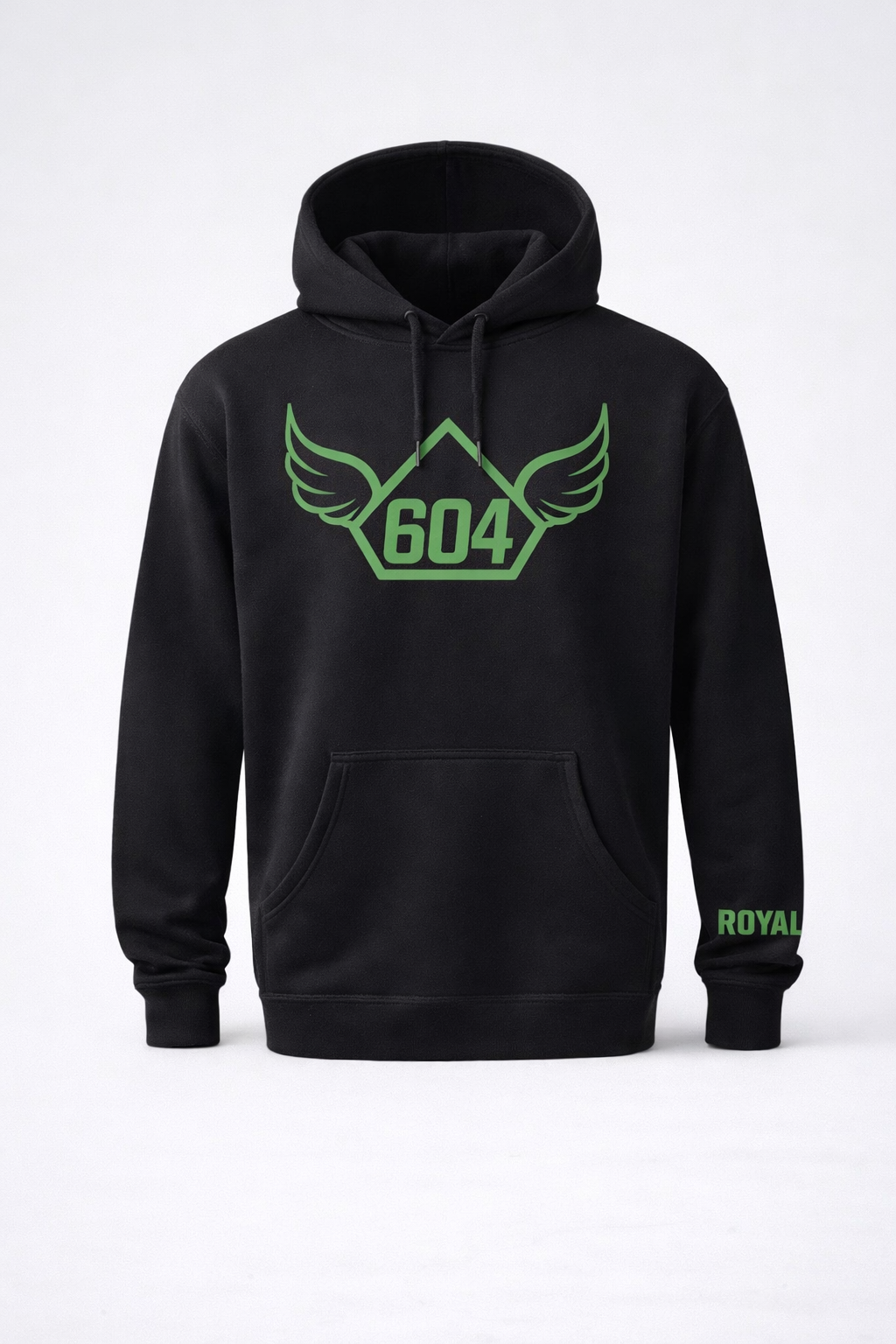 SURREY 604 HOODIE - BLACK